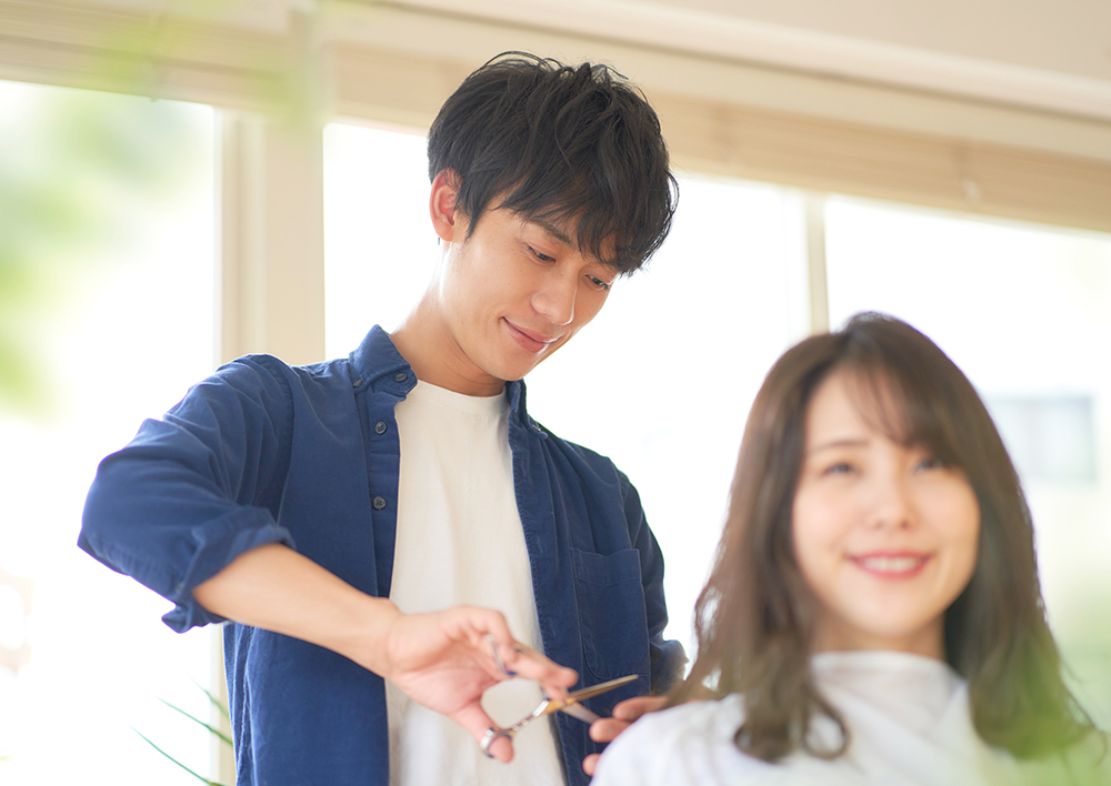 仕事中の様子